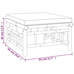 Ensemble de canapé de jardin confortable avec coussins gris foncé, style moderne, 4 pièces