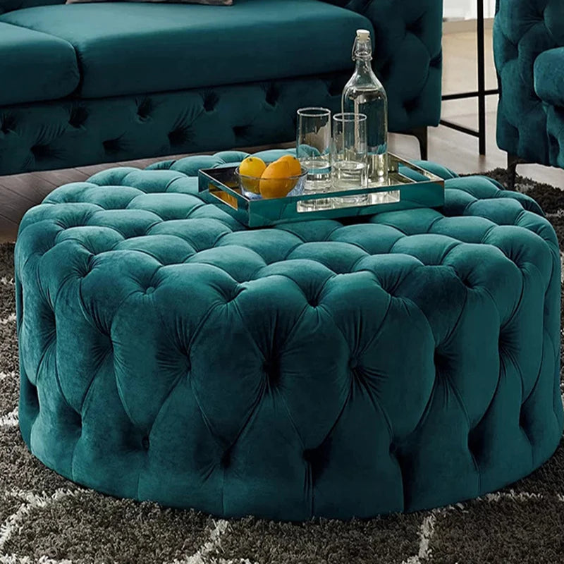 Canapé de Luxe en Velours pour la Maison, Meuble de Salon, Relaxant, Tabouret Bas, Pouf de Sol de Chambre à Coucher Moderne, Styliste INS, Pouf Doux et Paresseux