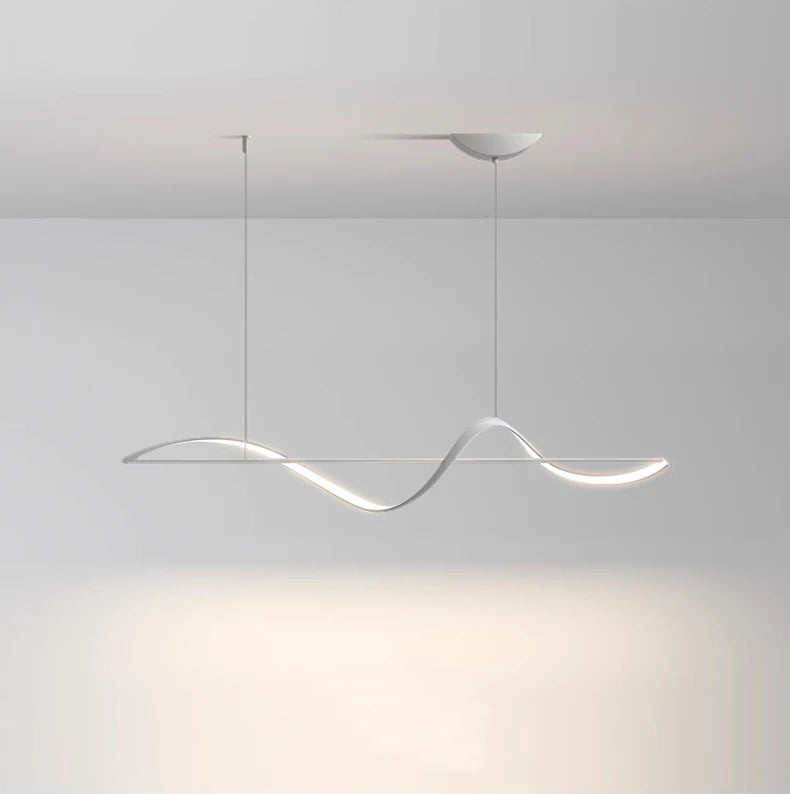 Plafonnier LED Suspendu au Design Moderne, Luminaire Décoratif d'Nik, Idéal pour un Salon ou une Salle à Manger