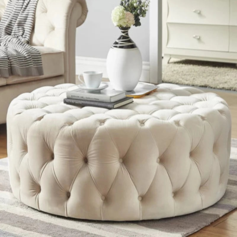 Canapé de Luxe en Velours pour la Maison, Meuble de Salon, Relaxant, Tabouret Bas, Pouf de Sol de Chambre à Coucher Moderne, Styliste INS, Pouf Doux et Paresseux