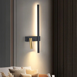 Applique Murale LED Moderne Réglable, Luminaire Décoratif d'Nik, Idéal pour une Chambre à Coucher, un Salon ou un Canapé