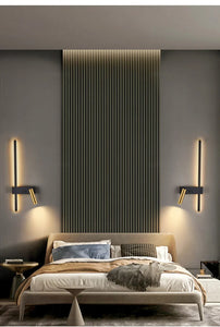 Applique Murale LED Moderne Réglable, Luminaire Décoratif d'Nik, Idéal pour une Chambre à Coucher, un Salon ou un Canapé